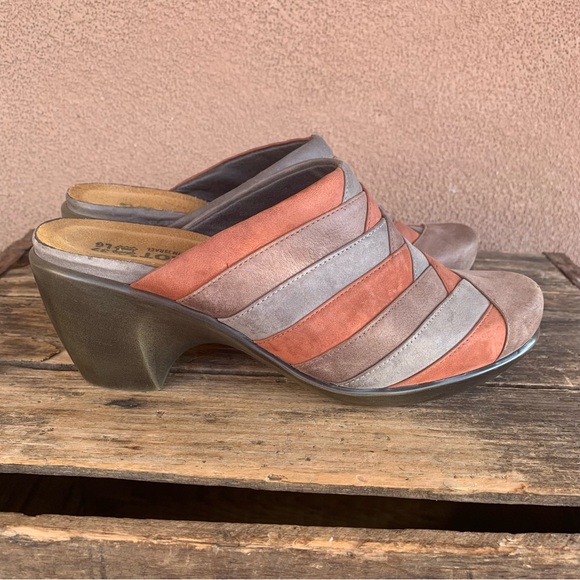 Naot Beyond Multi Slate Mule/Clog - Picture 1 of 8
